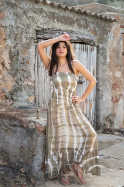 Jurk Solana Strap Taupe