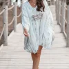 Kaftan Aqua