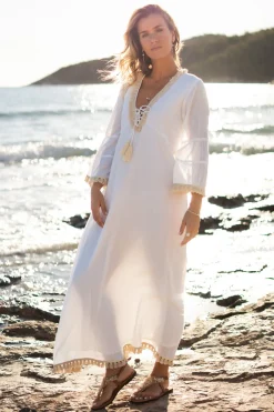 Kaftan Calista Nyx White