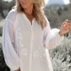 Kaftan Cassandra Nevarra Ivory