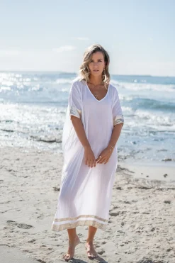 Kaftan Jada White