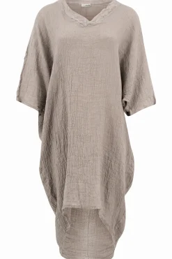 Kaftan Laia Linen Taupe