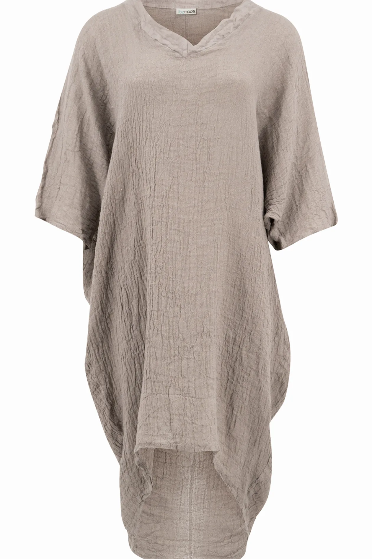 Kaftan Laia Linen Taupe