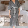 Kimono Deya Plain Anthracite