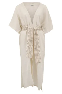 Kimono Deya Plain Ivory
