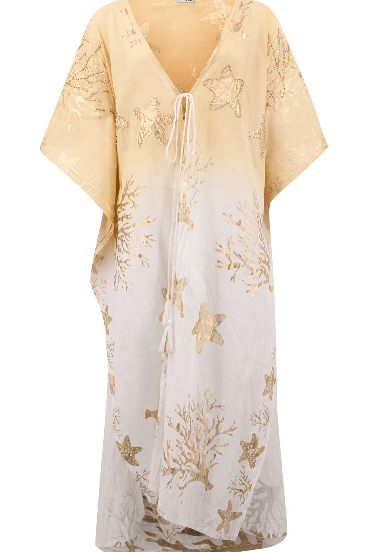Kimono Seaside Sand/White