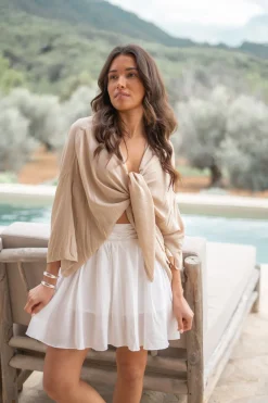 Kimono Shali Taupe