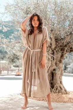 Kimono Vianne Taupe