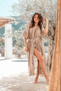 Kimono Vianne Taupe