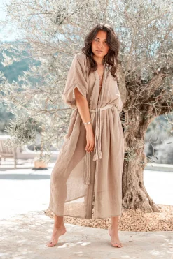 Kimono Vianne Taupe