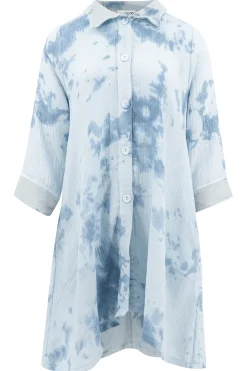 Long Blouse Kyara Blue Tie Dye