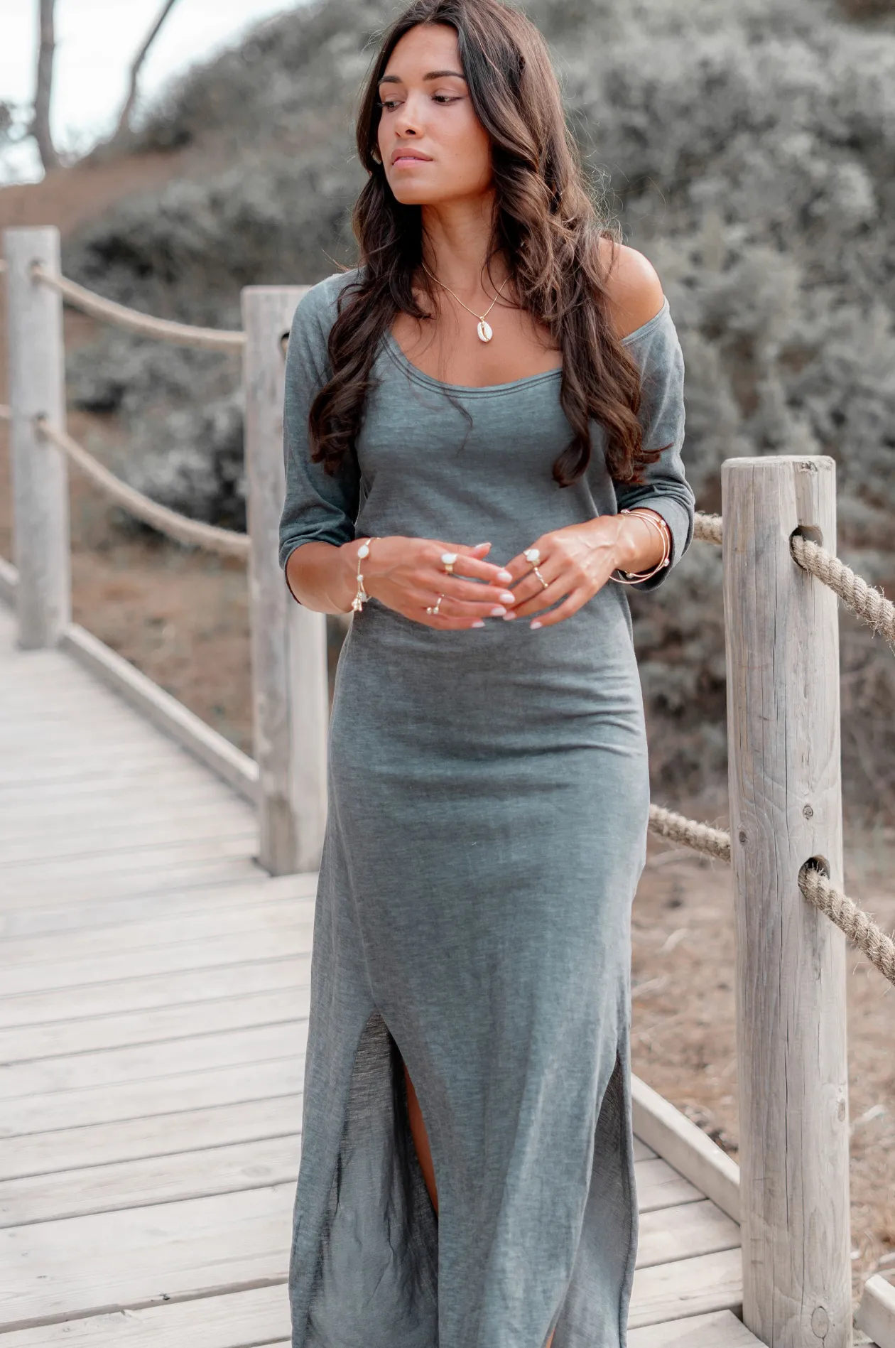 Long dress Black
