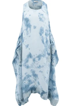 Long Dress Ciri Blue Tie Dye