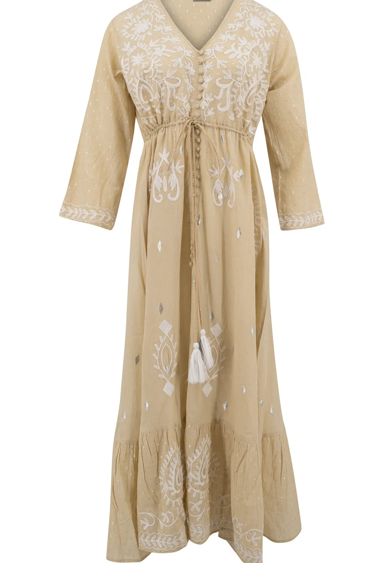 Long Dress Flora Sand