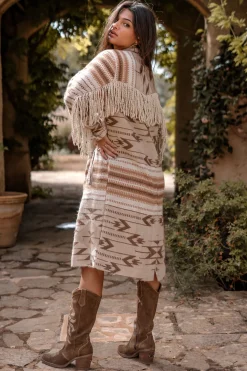 Long Fringe Jacket Spirit Natural