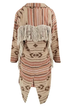 Long Fringe Jacket Spirit Natural