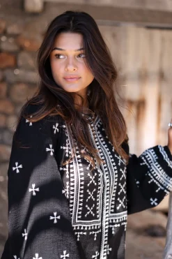 Long Jacket Sonrisa Black