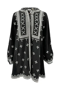 Long Jacket Sonrisa Black
