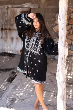 Long Jacket Sonrisa Black