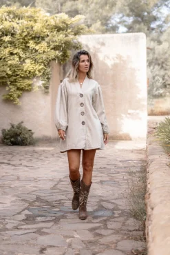Long Jacket Spirit Light Sand