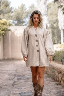 Long Jacket Spirit Light Sand