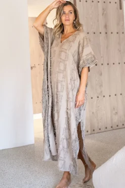 Long Kaftan Kira Scorva Sand