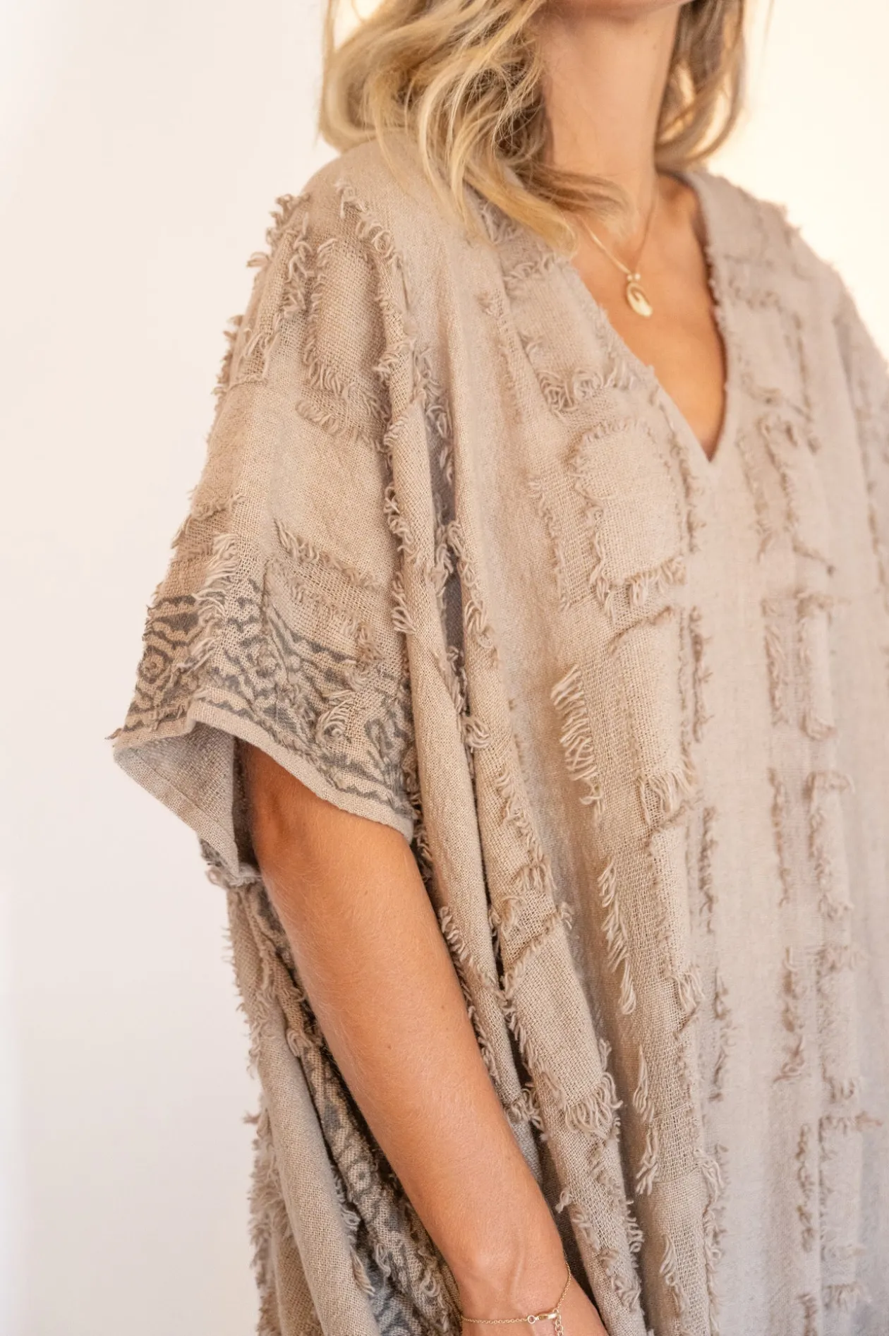 Long Kaftan Kira Scorva Sand