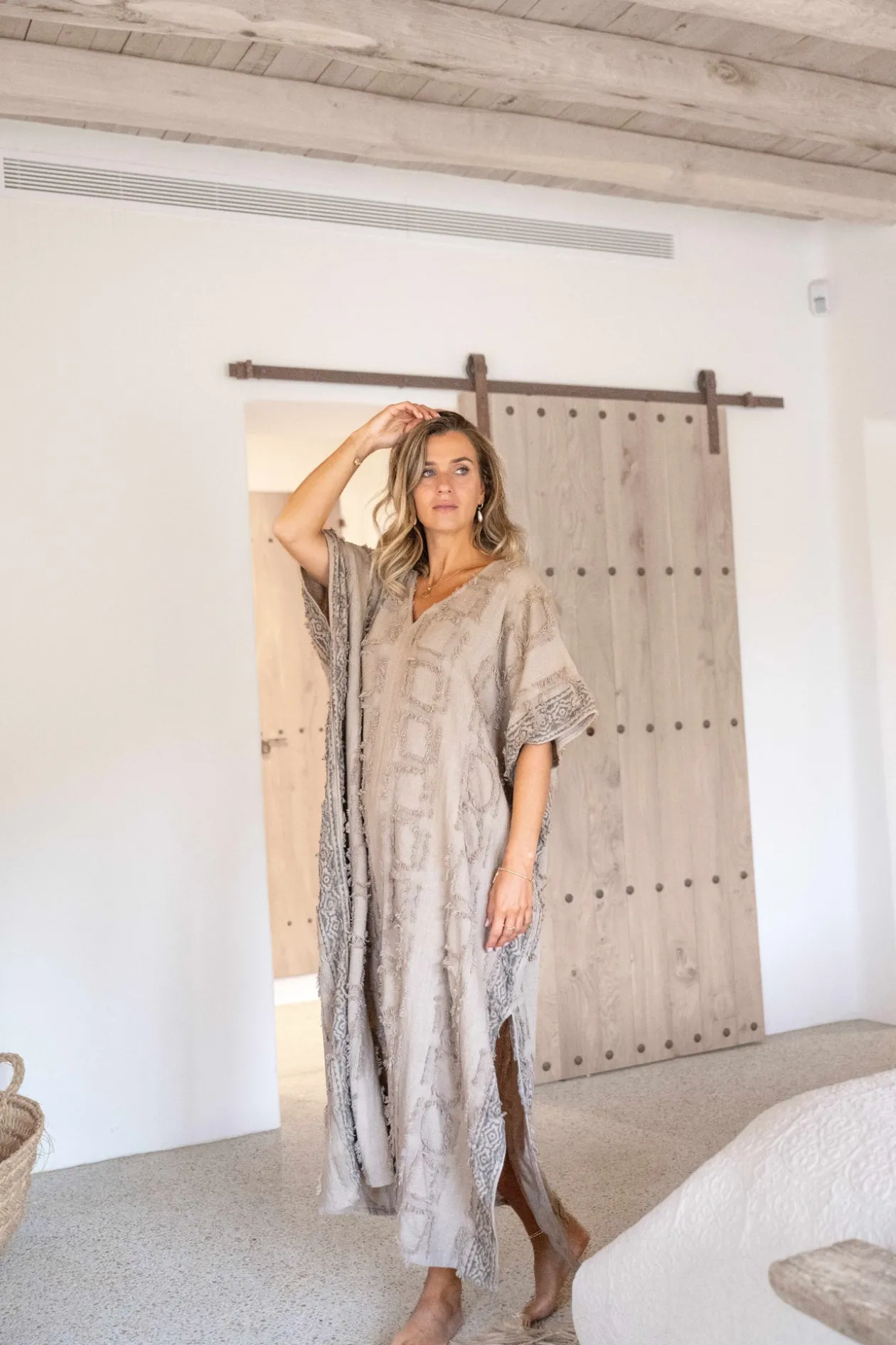 Long Kaftan Kira Scorva Sand