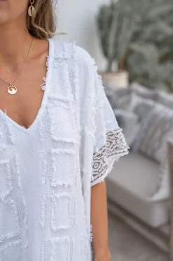Long Kaftan Kira Scorva White