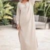 Long Kaftan Yira Sand