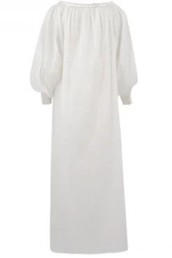 Long Kaftan Yira White