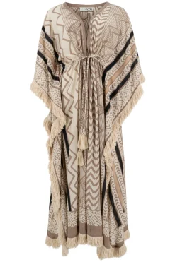Long Kimono Impresion Aztec