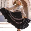 Long Skirt Espanola Black