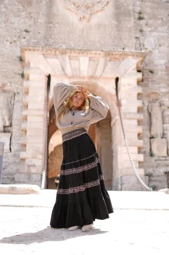 Long Skirt Espanola Black