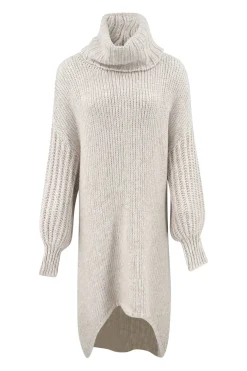 Long Sweater Dress Bodine Beige