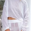 Longsleeve Deya Scorva White