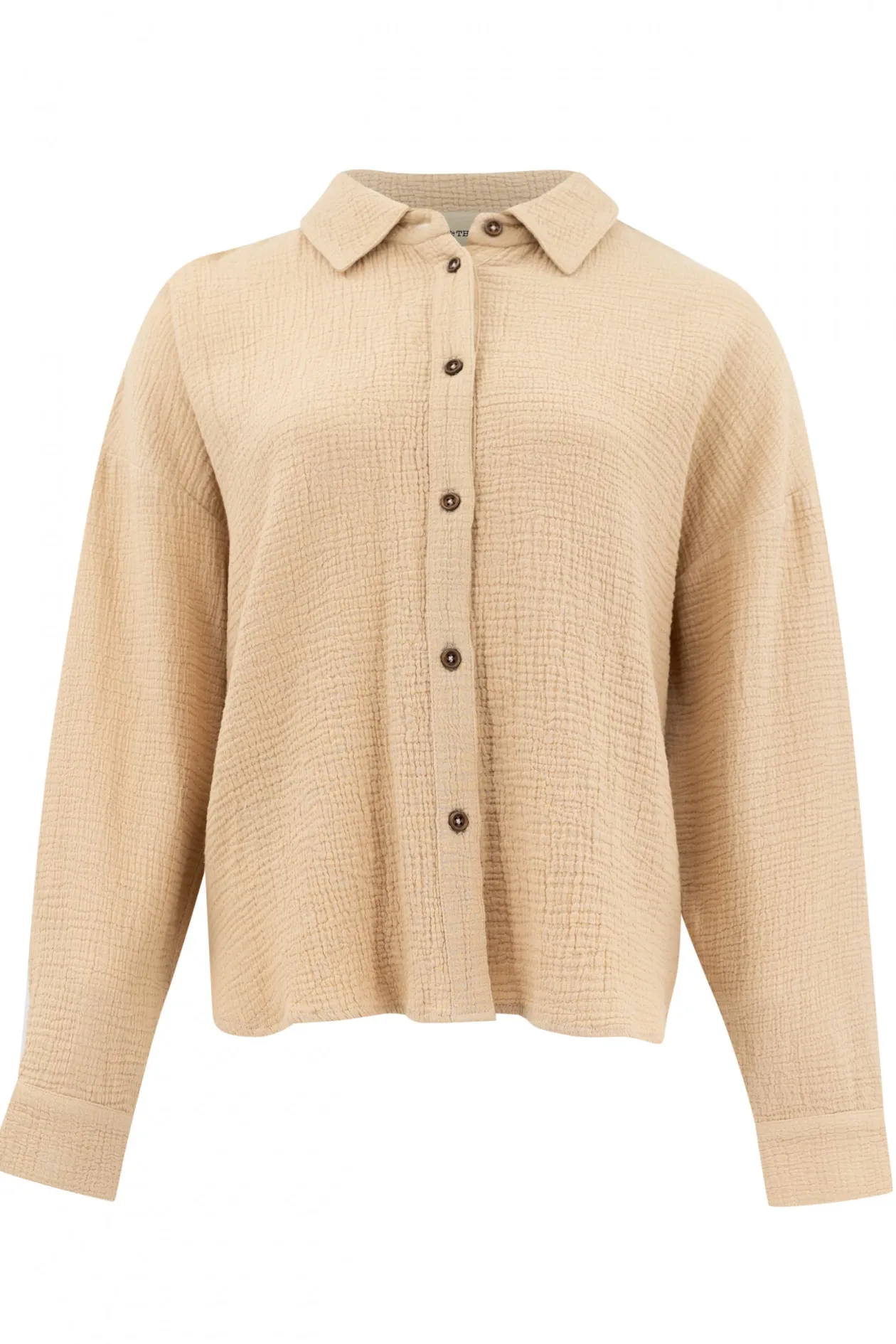 Lyo Cotton Blouse Beige