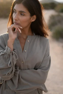 Lyvia Blouse Khaki