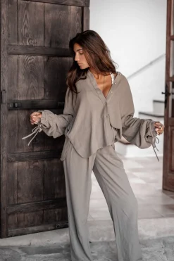 Lyvia Blouse Khaki