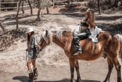 Maud Western PU Pants