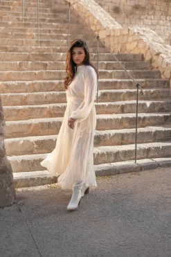 Maxi Dress Bliss Ecru