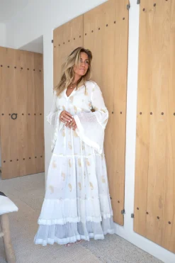 Maxi Dress Dali Esencia Ivory