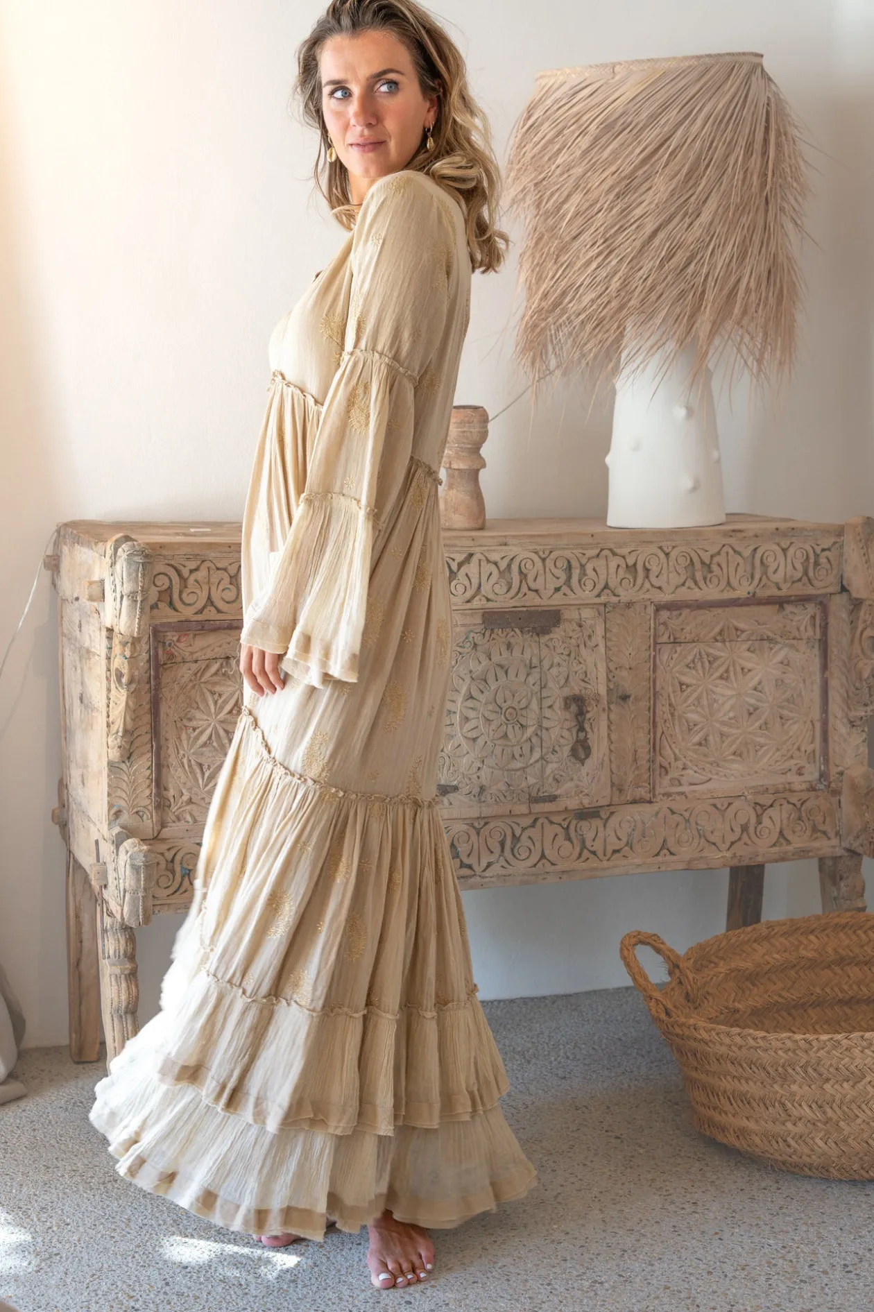 Maxi Dress Dali Esencia Sand