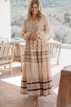 Maxi Dress Impresion Print