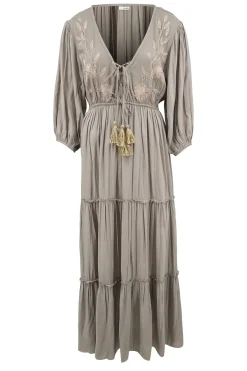 Maxi dress Luciana Light taupe