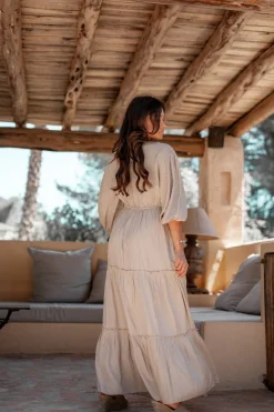 Maxi dress Luciana Light taupe