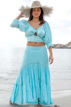 Maxi Skirt Gypsy Aqua