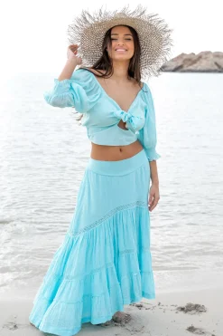 Maxi Skirt Gypsy Aqua