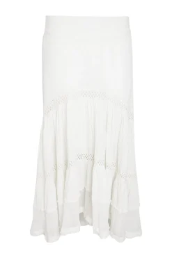 Maxi Skirt Gypsy White