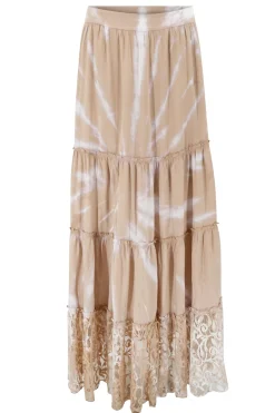 Maxi Skirt Lucia Batik Taupe